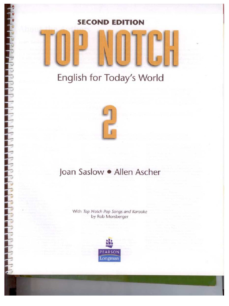 PDF Teacher Book Top Notch 2 PDF