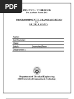 Ee 262 c Language 2011