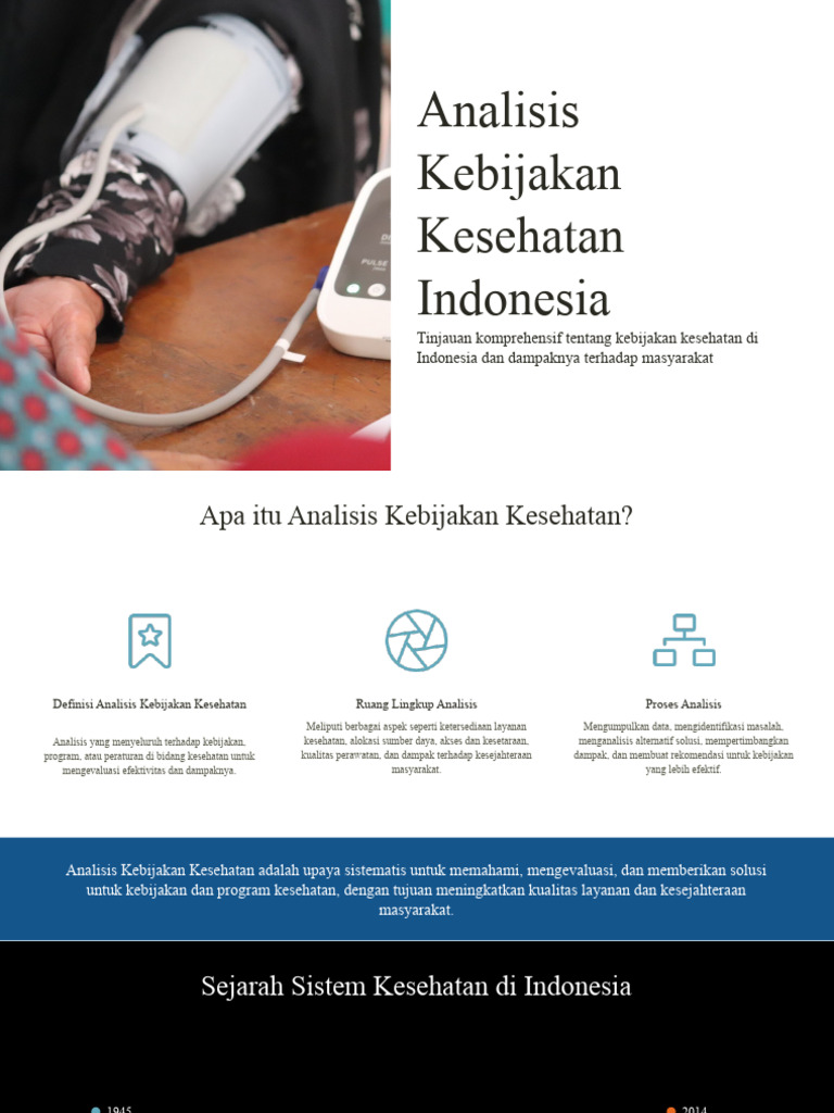 Analisis Kebijakan Kesehatan Indonesia Pdf