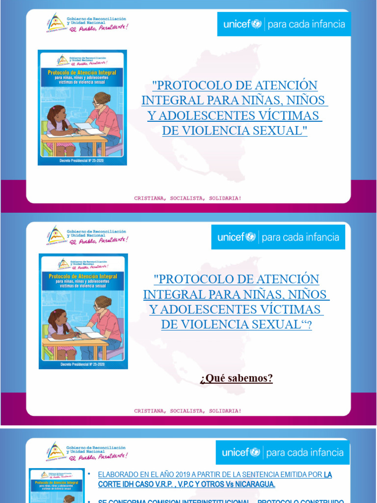 Protocolo de Atención a Víctimas de Violencia Sexual | PDF | Violación ...