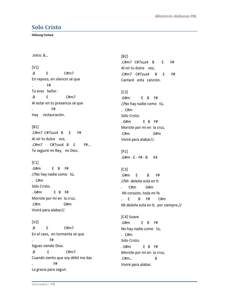 Solo Cristo Pdf