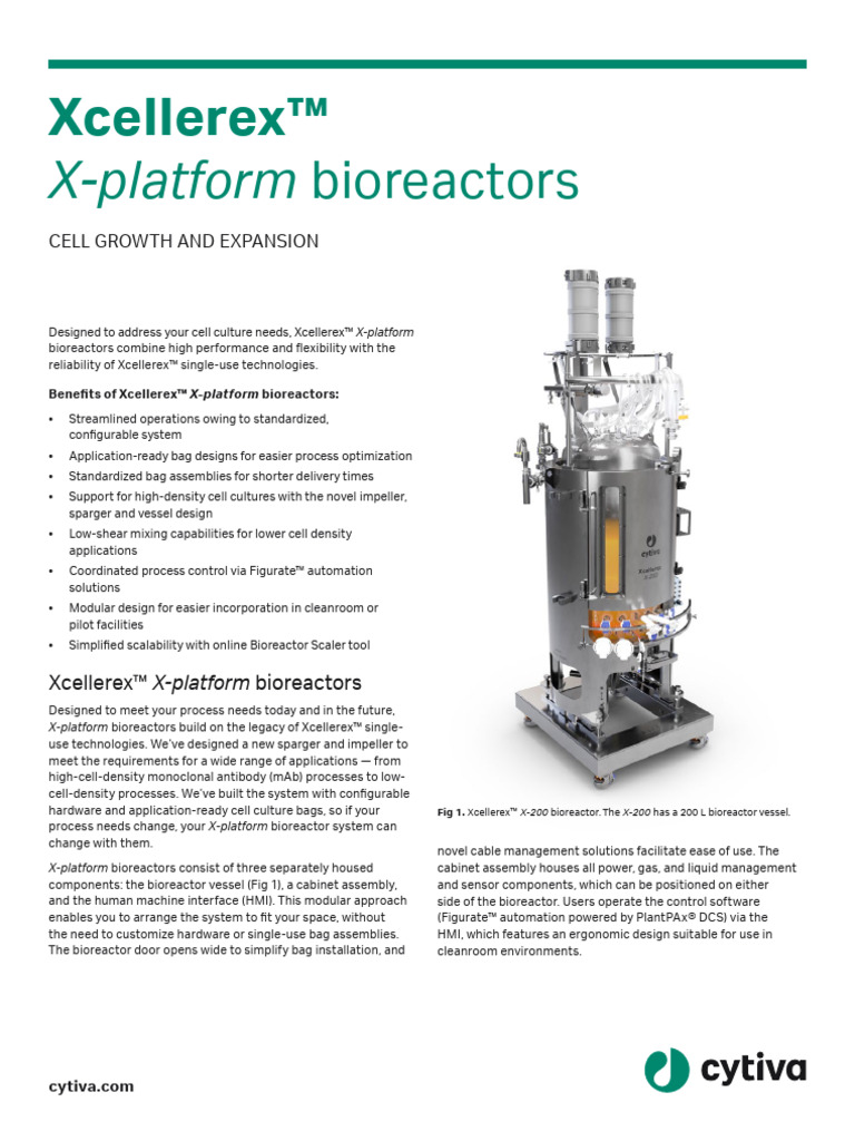 Xcellerex X Platform Data File CY30031 18apr23 DF | PDF | Computer ...
