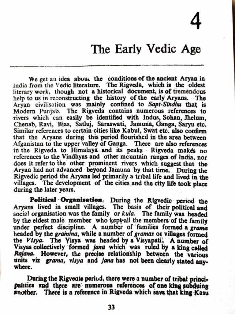 Vedic Age | PDF | Vedas
