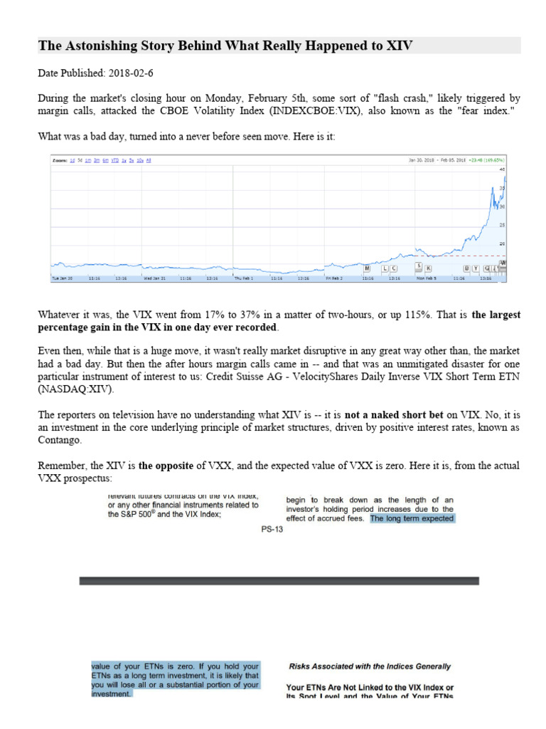 The Astonishing Story Behind What Really Happened To XIV PDF