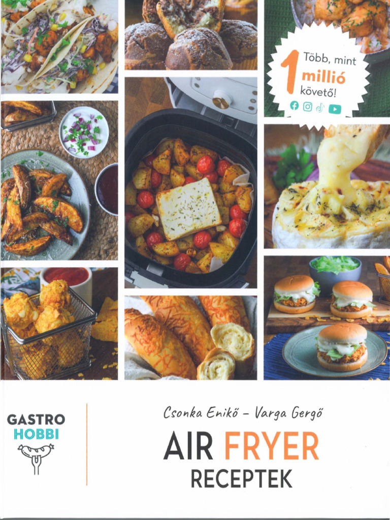 Air Fryer Receptekgastrohobbi - Air Fryer Receptek | PDF