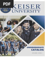 KU Undergraduate Catalog