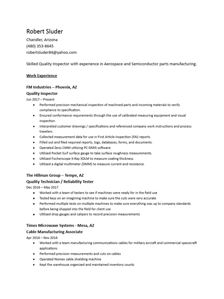 sample cv | PDF
