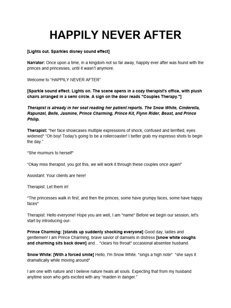 Disney Script Trial | PDF | Art