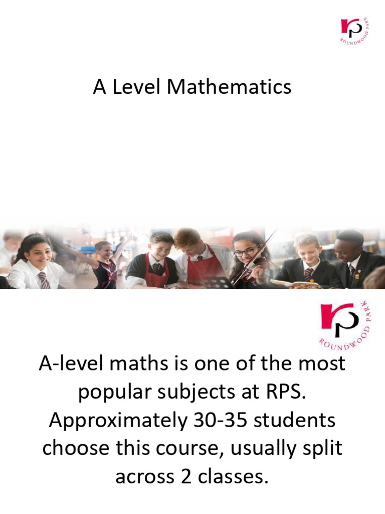 A-Level Mathematics Course Overview | PDF | Mathematics | Science