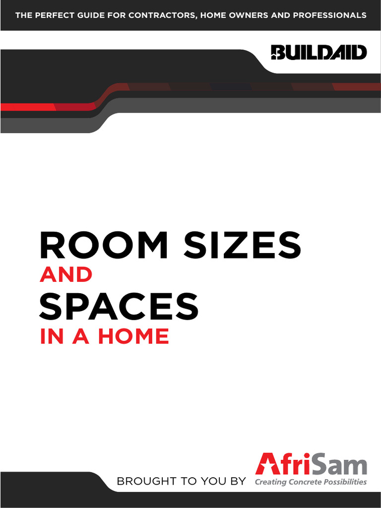 Room Sizes and Spaces in A Home | PDF | Bedroom | Door