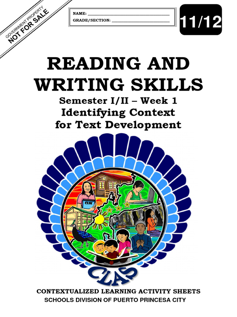 CORE 1112 SemIII Reading and Writing Skills CLAS1 Identifying Context
