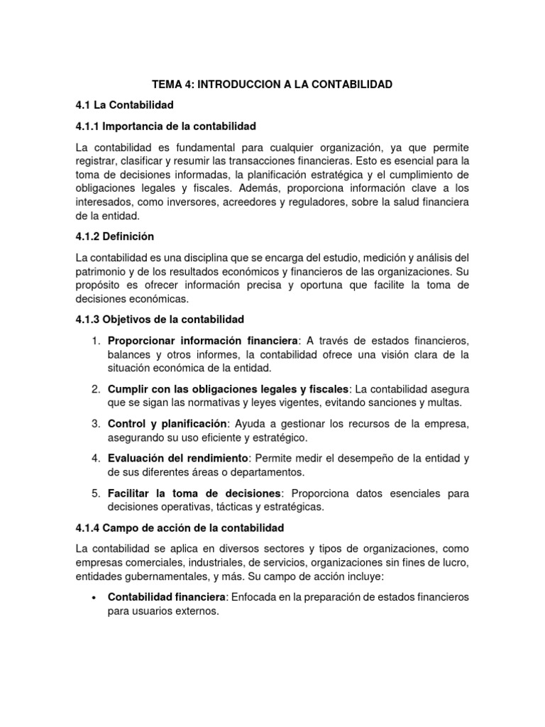 Tema 1 Y 2 Contabilidad Descargar Gratis Pdf Contabilidad Hoja De