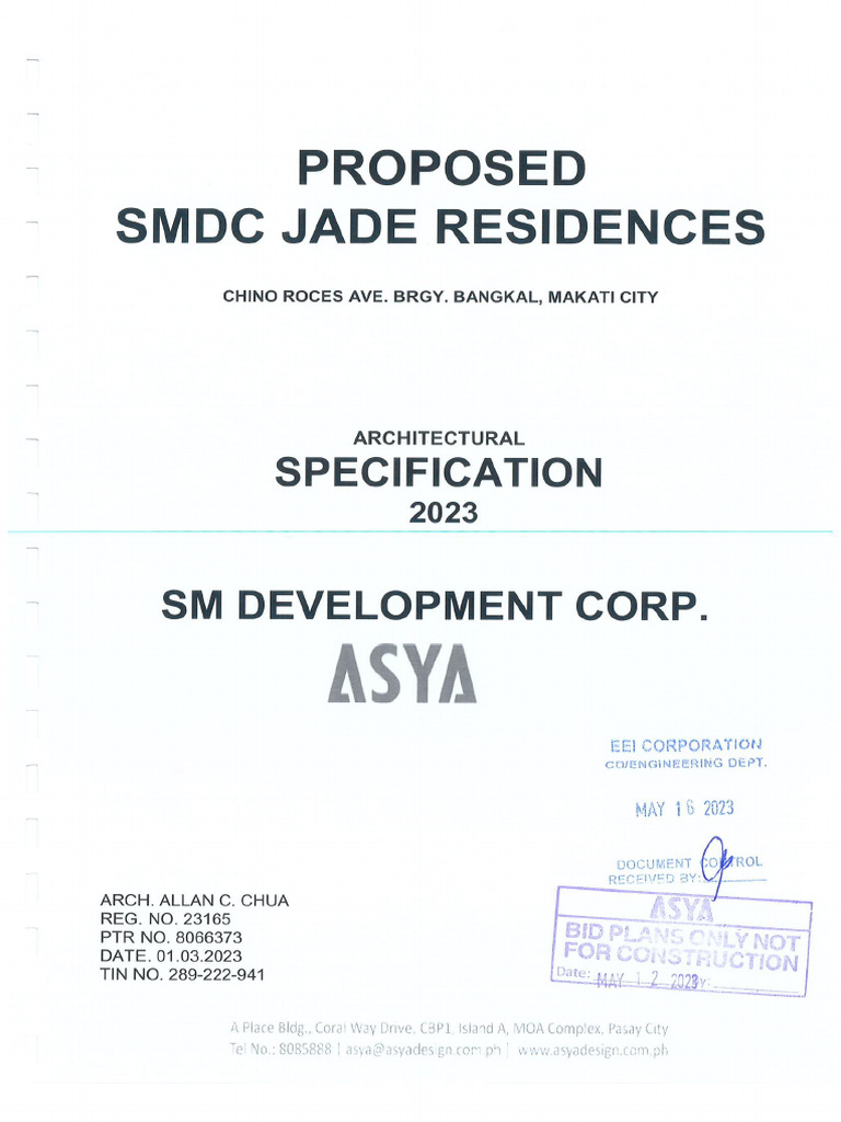 sample-architectural-specifications-pdf