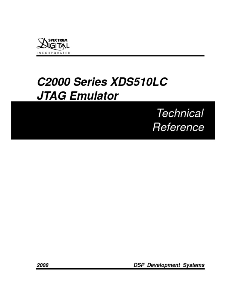 C2000 XDS510LC JTAG Emulator Guide | PDF | Usb | Manufactured Goods