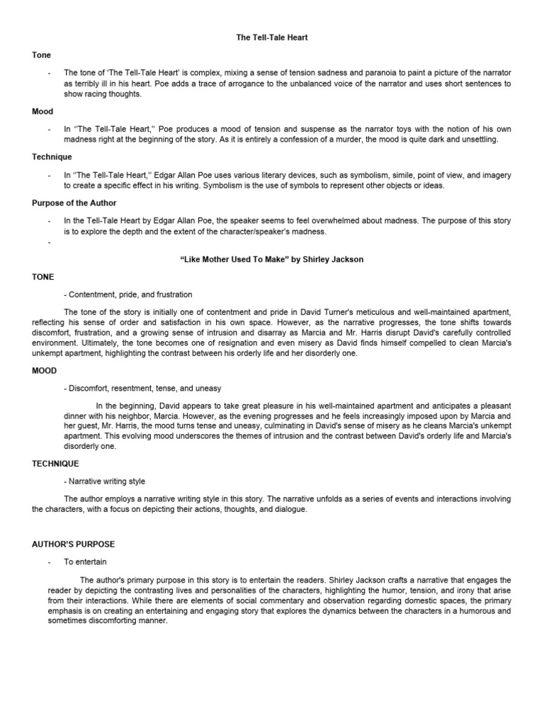 Answer Key Pdf Nostalgia Narrative