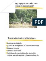 Herramientas y Equipos Manuales para La Agricultura de Conservacion