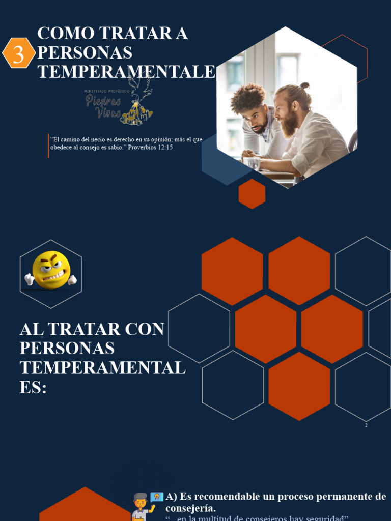 Consejos para Tratar Personas Temperamentales | PDF | Sicología ...