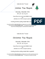 Fundraiser - Tree Recycle