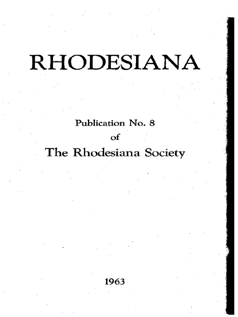 William Hartley's Grave in Rhodesia | PDF