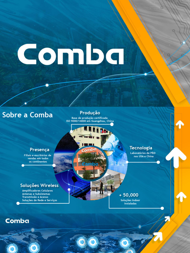 Soluções de Telecomunicações Comba | PDF | 3G | 4G