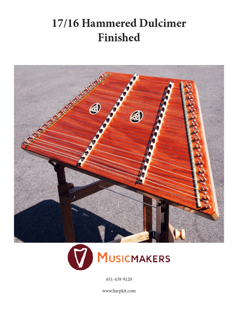 Hammered Dulcimer Stringing Guide | PDF | String Instruments | Double Bass