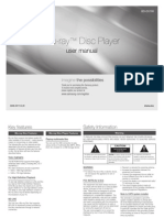 Samsung BD D5100 ZA Manual