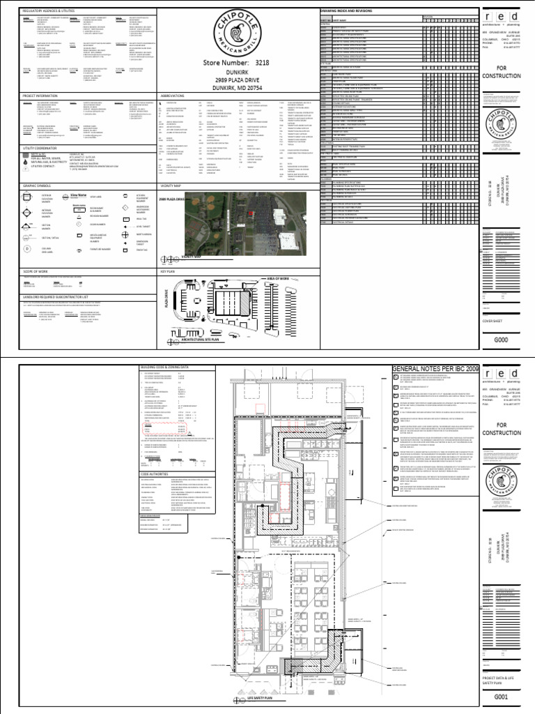Chipotle Dunkirk Building Plans | PDF | Prince Frederick