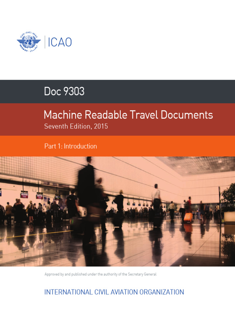 ICAO Doc 9303: Machine Readable Travel Docs | PDF | Biometrics | Key ...