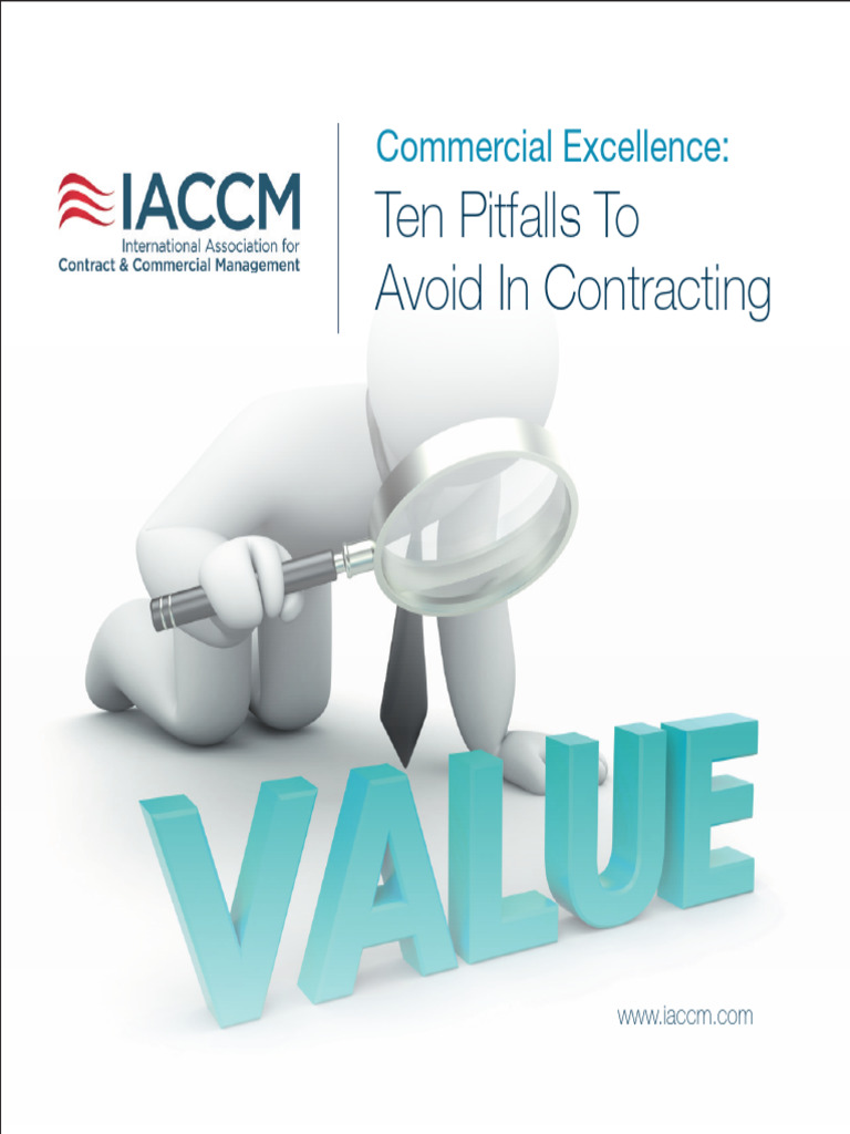 3972 0 8414 10 Pitfalls To Avoid in Contracting | PDF | Risk | Negotiation
