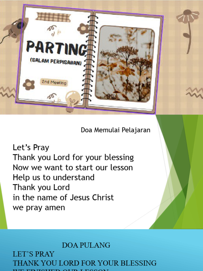 PARTING | PDF | Language Arts & Discipline | Religion & Spirituality