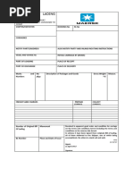Dangerous Goods Declaration Form | PDF