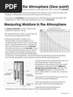 Relative Humidity Table PDF | PDF | Relative Humidity | Oceanography