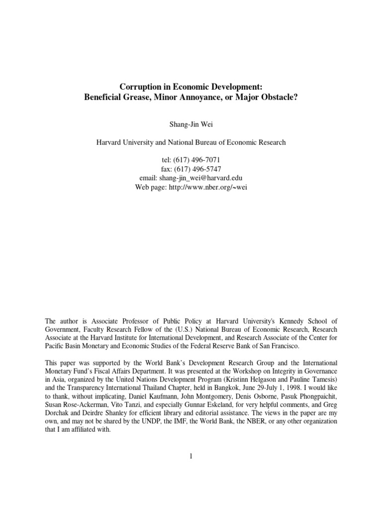 Multi page pdf political corruption economic growth