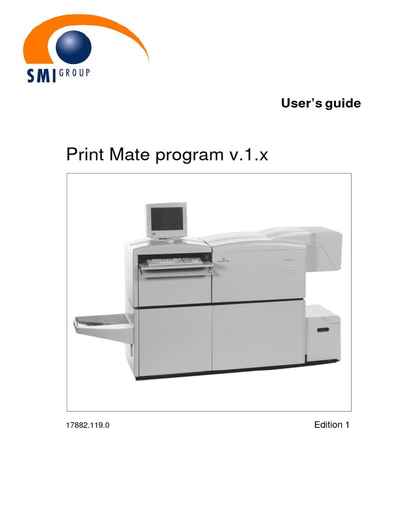 User's Guide Print Mate | PDF | Window (Computing) | Graphical User ...