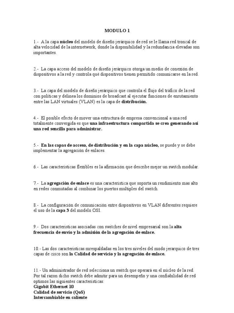 Modulo 1 | PDF