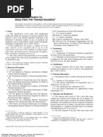 ASTM C665 Type 1 Insulation Standards | PDF | Building Insulation ...