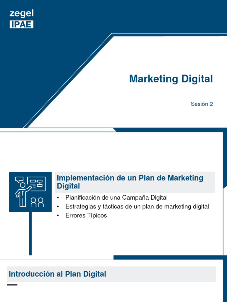 Plan de Marketing Digital para Emprendedores | PDF | Marketing ...