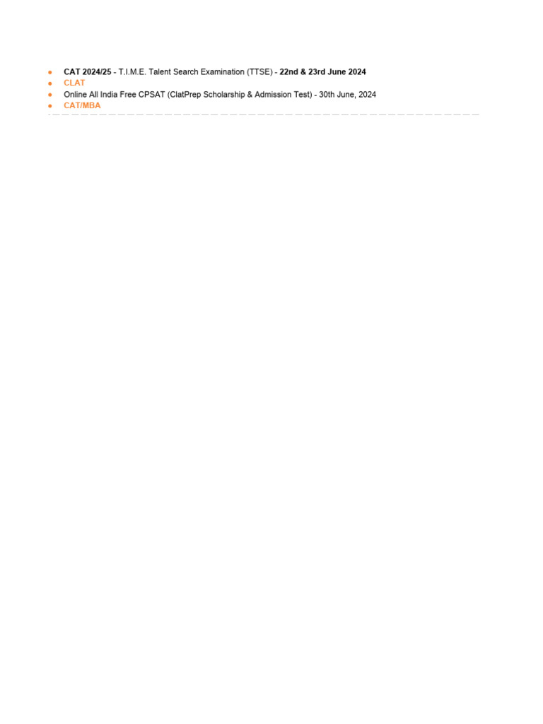 Cat 2024 pdf