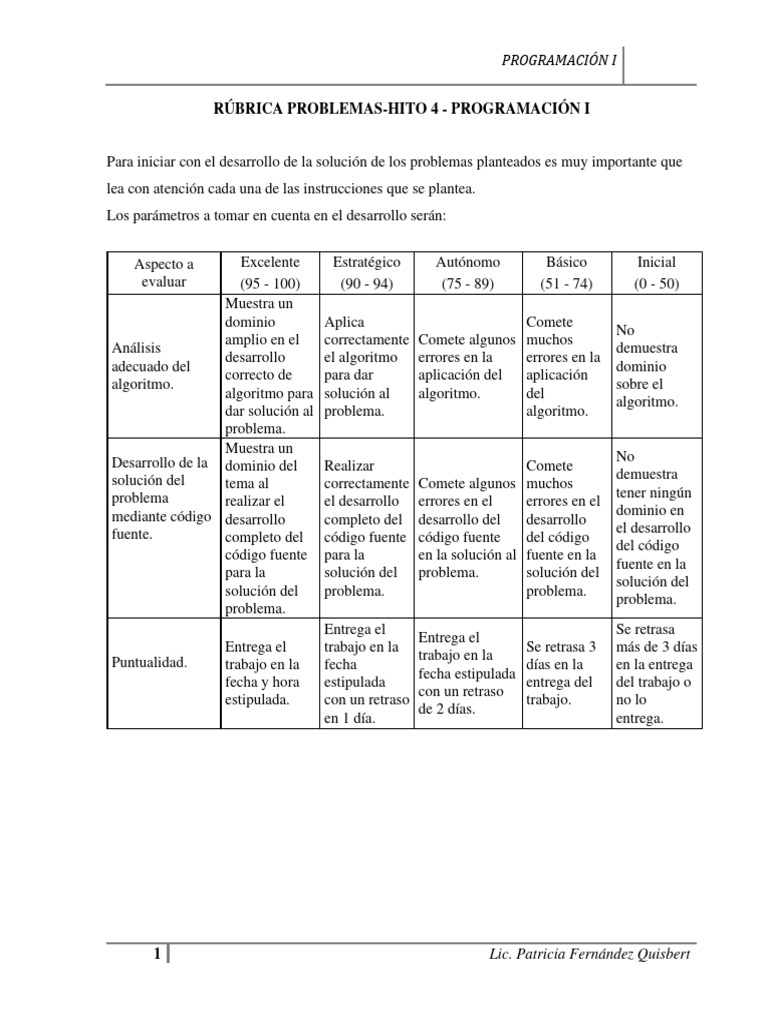 H4 - EV CONTINUA Programación I | PDF | Algoritmos | Programación de ...