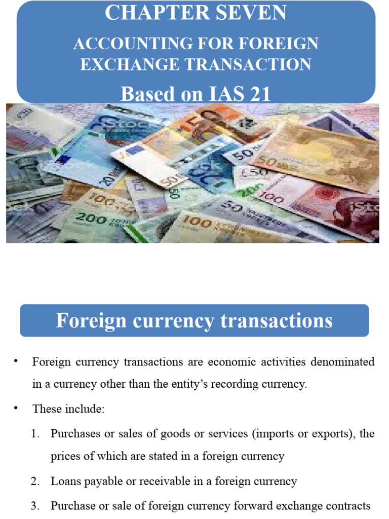 Chapter Seven FOREX Transaction | PDF | Exchange Rate | Currency
