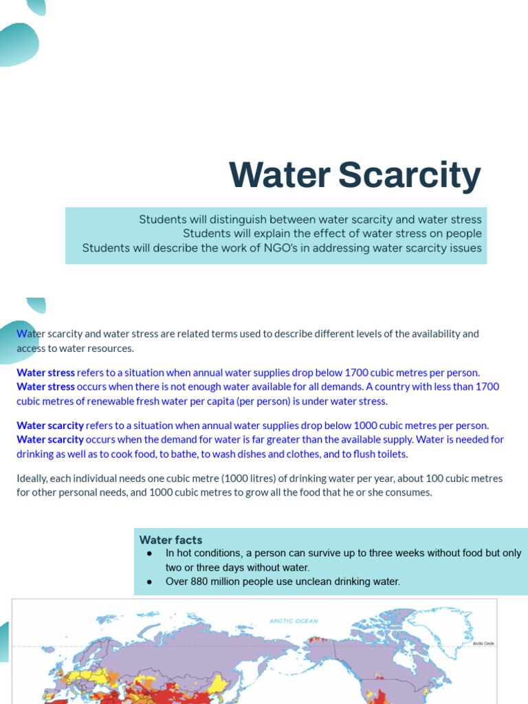Water Scarcity-1 | Download Free PDF | Water Scarcity | Water