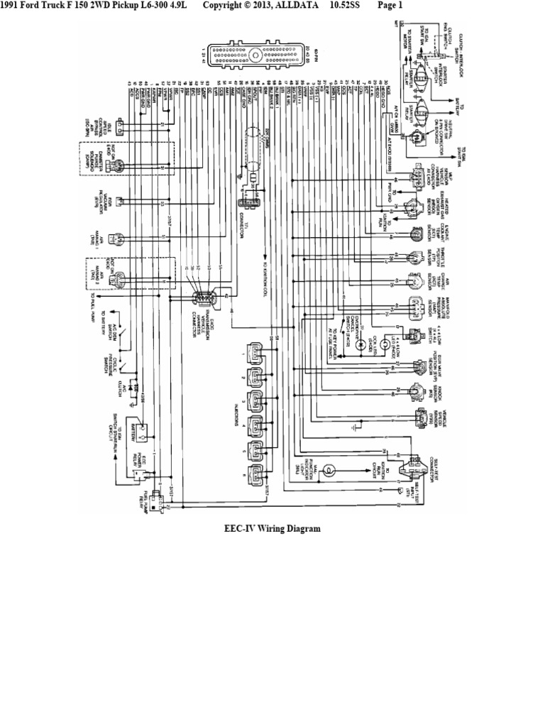 Diagrama PCM Ford 4.9 | PDF
