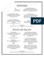 Fall 2008 Menu