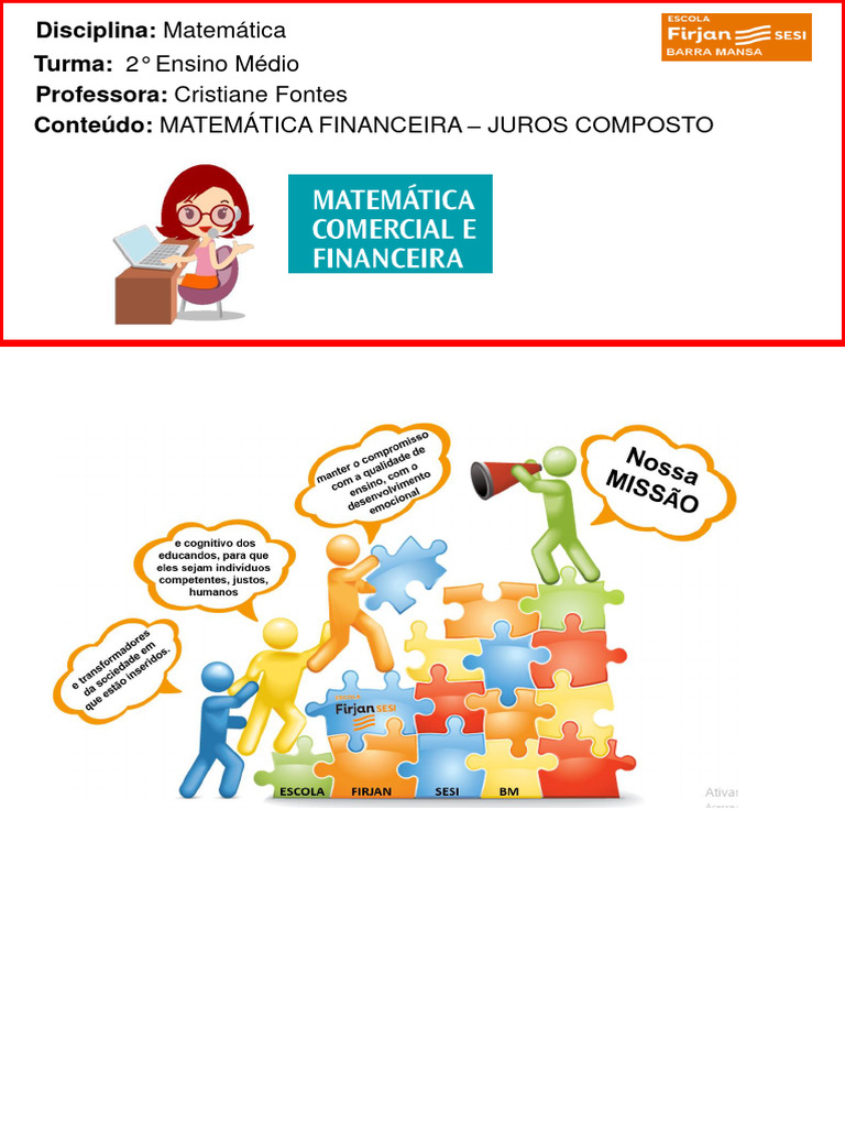 Pdf 2 matematica financeira juros composto aluno pdf juros