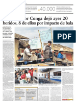 Conga: Proyecto Minero y Conflicto Social en Cajamarca, Perú
