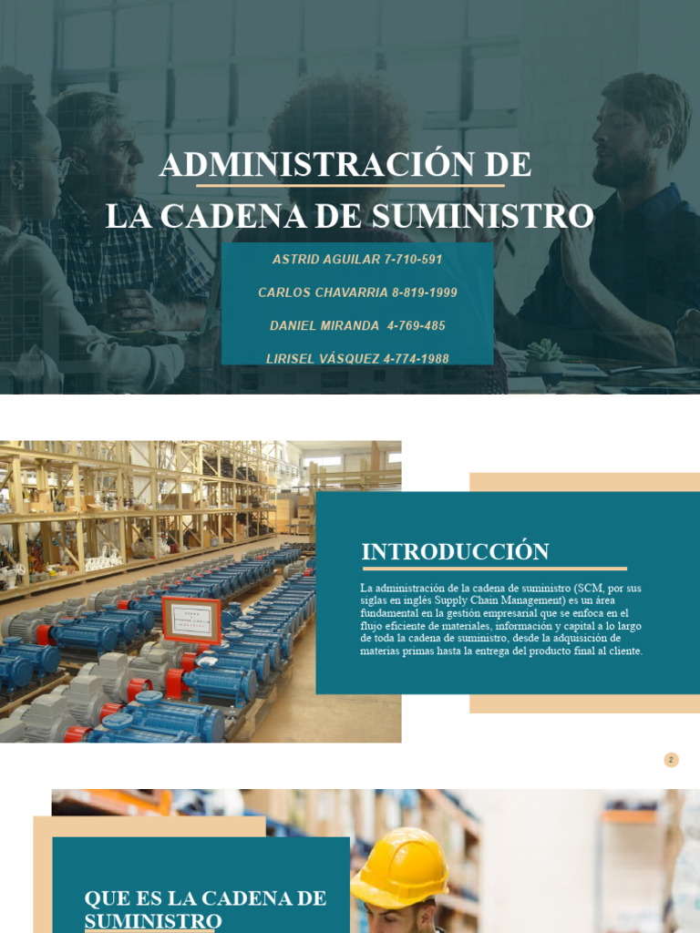 Gestión Eficaz de la Cadena de Suministro | PDF | Cadena de suministro ...