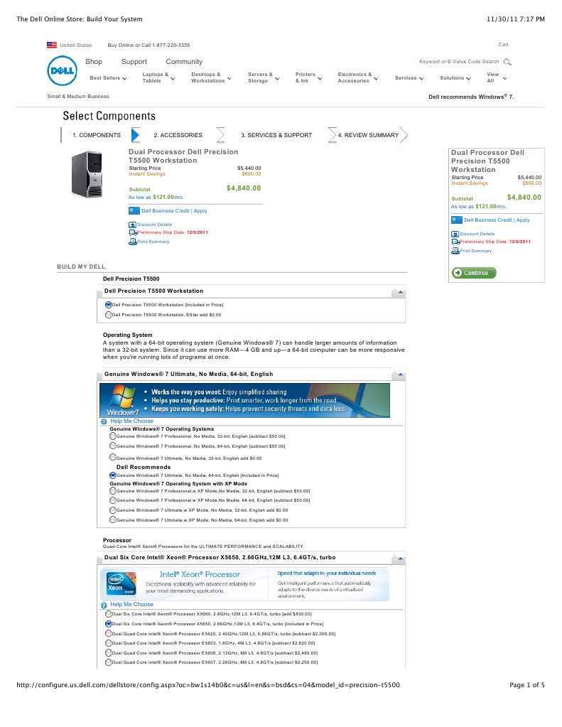 The Dell Online Store PDF Microsoft Office Dell