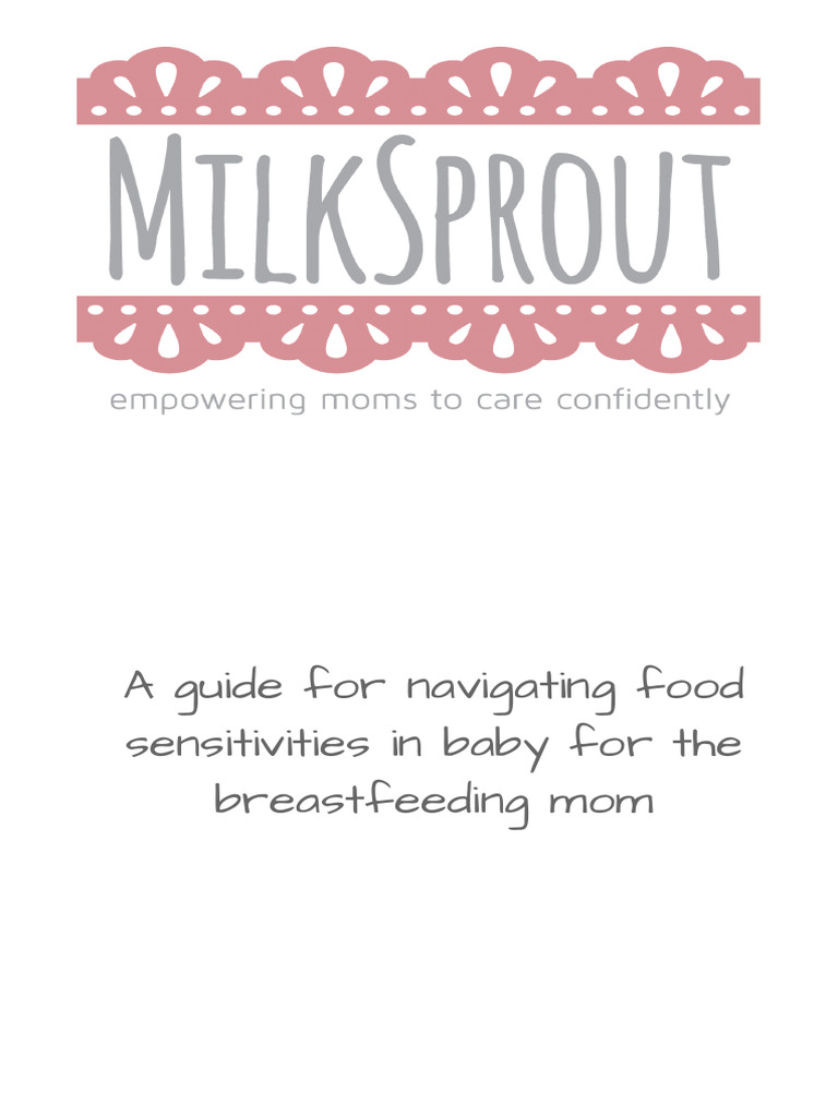 Food Sensitivities in The Breastfed Baby PDF Chocolate Breastfeeding