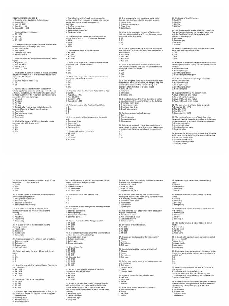 Practice Problem Set 8 Pdf