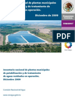 Invert A Rio Nacional de Plantas Municipales 2009 Baja